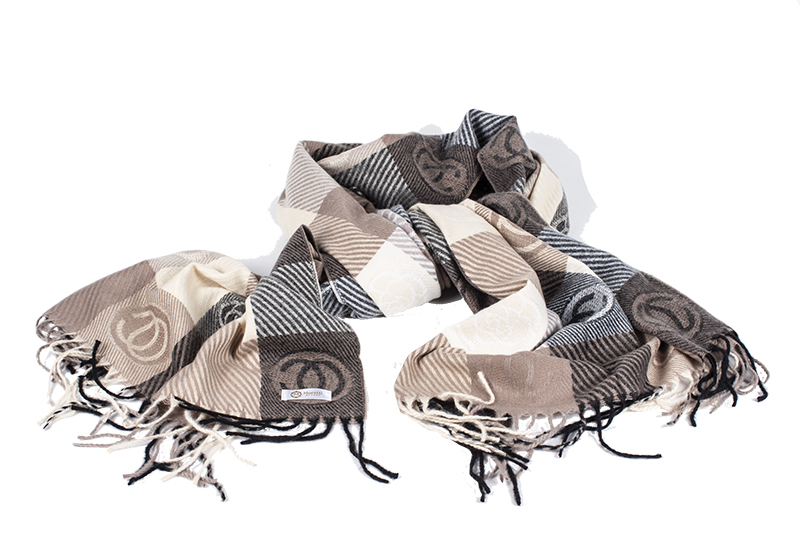 12211 Light Blue Scarf Moretti Milano